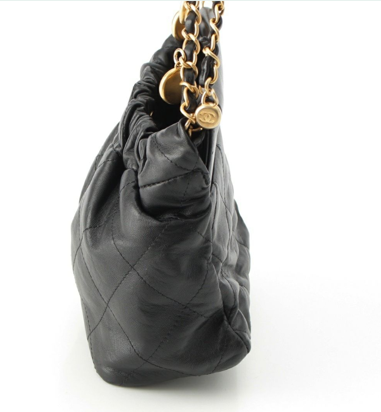 Cuero | Leather Shoulder Bag Black