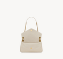 YSL Calypso small in plunged lambskin