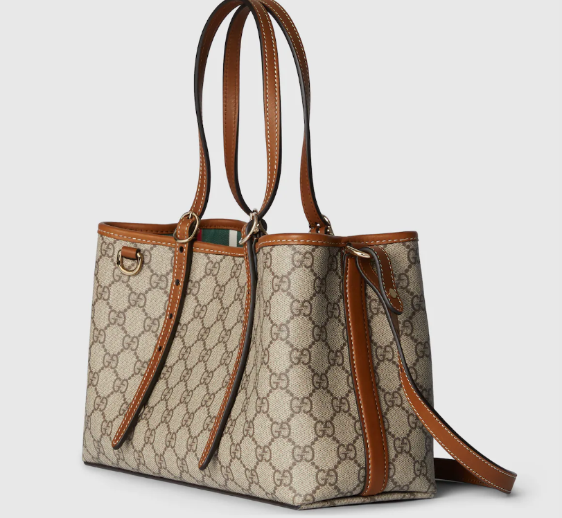 Cuero | GG Emblem medium tote bag