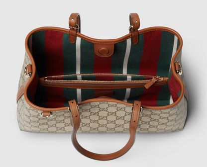 Cuero | GG Emblem medium tote bag