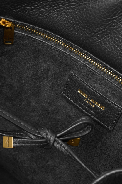Cuero | Black Leather Handbag
