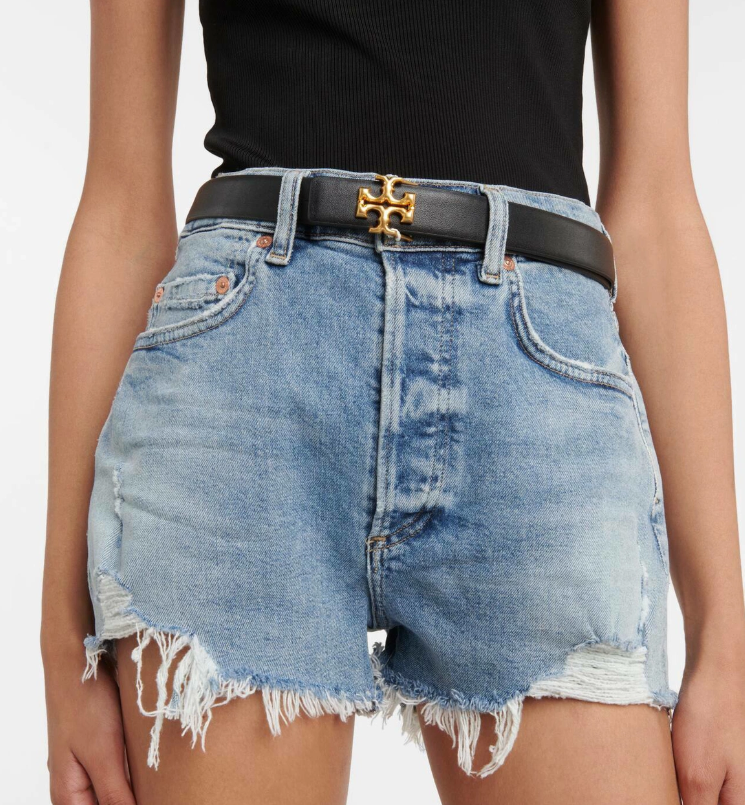 Cuero | Eleanor logo leather belt