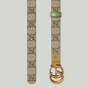 GUCCI  Gucci GG Marmont Reversible Wide Belt