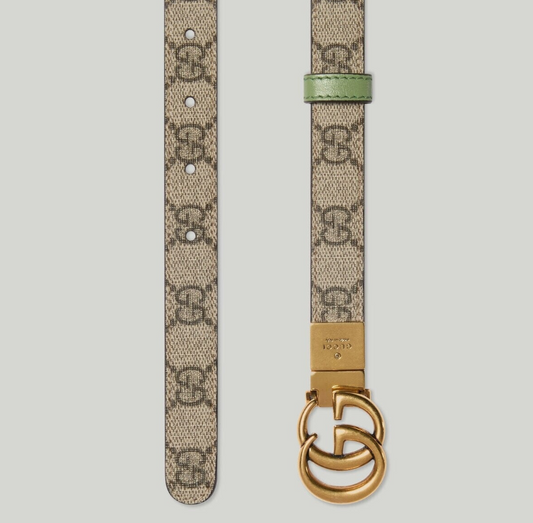 Cuero | GG Marmont Reversible Wide Belt