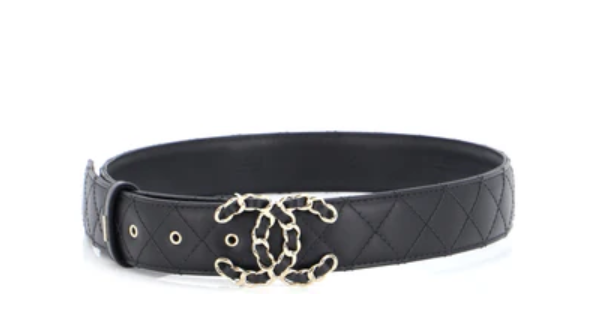 Cuero | Woven Chain CC Buckle Belt