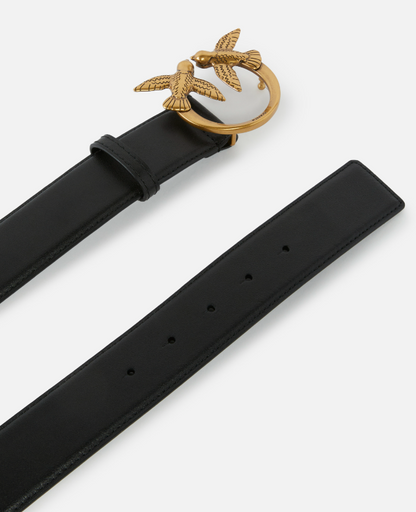Cuero | Love Birds high leather belt
