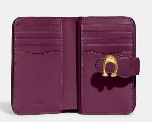 Cuero | Tabby Medium Wallet In Colorblock Signature Canvas