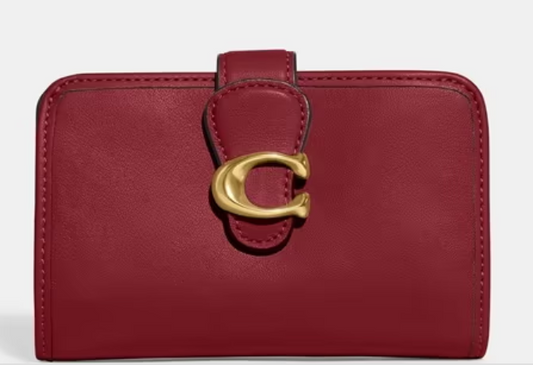 Cuero | Tabby Medium Wallet In Colorblock Signature Canvas