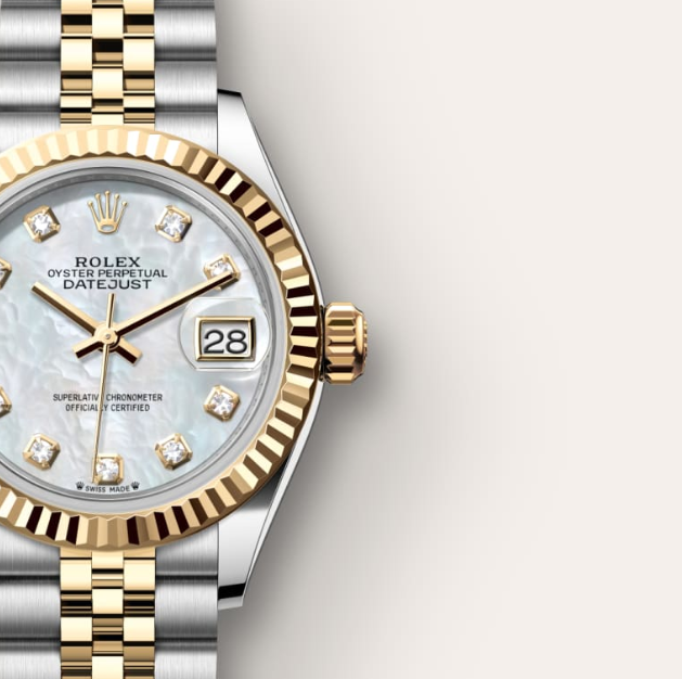 Cuero | Lady-Datejust Oyster, 28 mm, Oystersteel and yellow gold M279173-0013