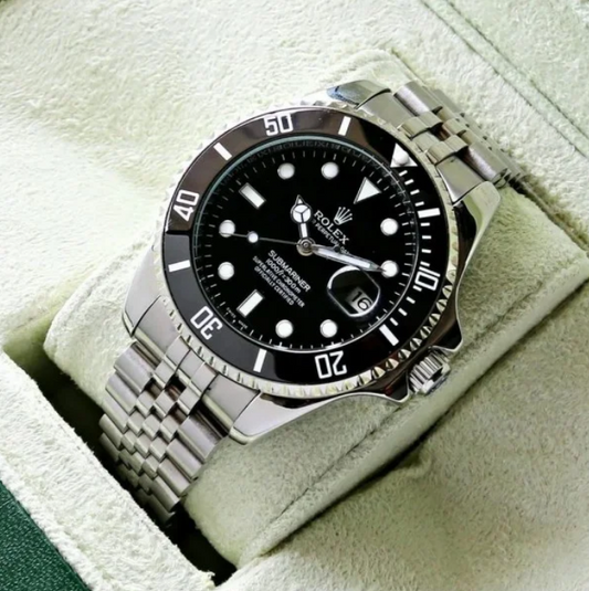 Cuero | SUBMARINER DATE (BLACK – SILVER)
