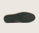 Golden Goose Men's Ball Star in white nappa leather with green leather star and heel tab