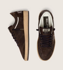 Golden Goose Women's Ball Star in brown suede with brown leather star and heel tab