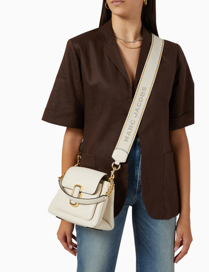 Cuero | The J Marc Mini Satchel Shoulder Bag in Leather