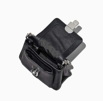 Cuero | The J Marc Mini Satchel Shoulder Bag in Leather