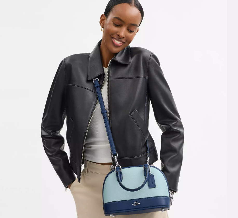 Cuero | Sabrina Satchel Bag In Colorblock
