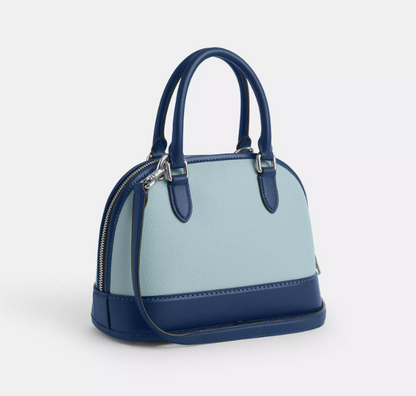 Cuero | Sabrina Satchel Bag In Colorblock
