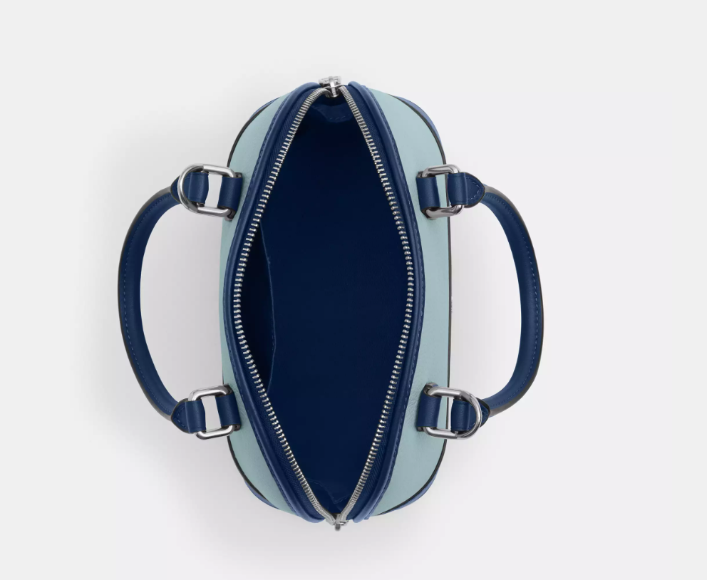 Cuero | Sabrina Satchel Bag In Colorblock
