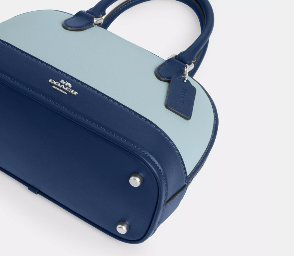 Cuero | Sabrina Satchel Bag In Colorblock