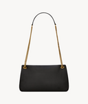 YSL Calypso Medium in plunged lambskin