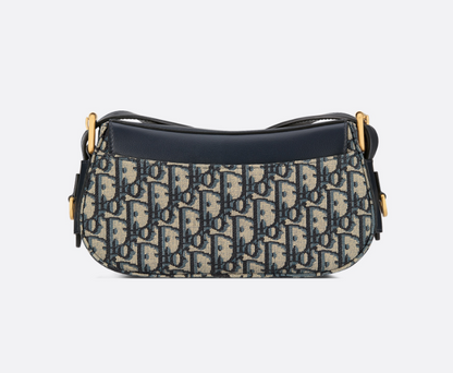 Cuero | Cotton Shoulder Bag Small Size Women's Blue