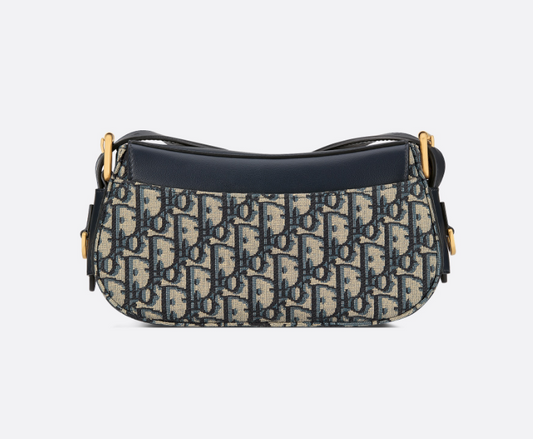 Cuero | Cotton Shoulder Bag Small Size Women's Blue