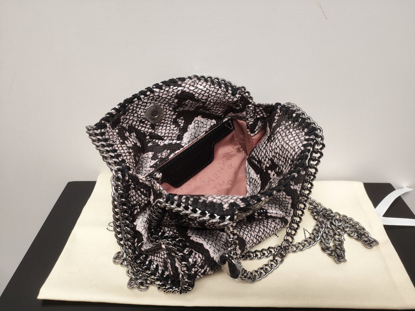Cuero | Falabella Tote in Metallic Eco Leather