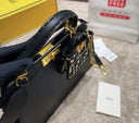 Fendi Peekaboo ISeeU Mini – Black Leather with FF Charm