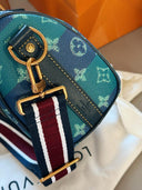 Louis Vuitton Keepall XS Monogram Blue with Graffiti Print