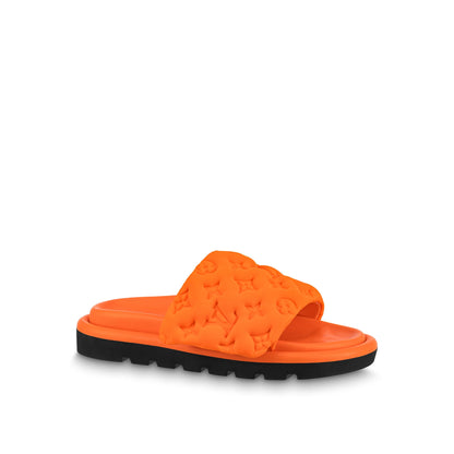 Cuero | Pool Pillow Flat Comfort Mule