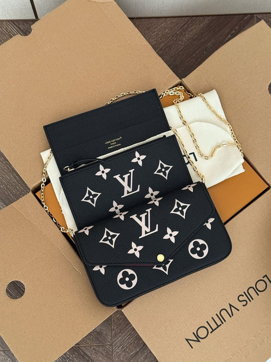 Louis Vuitton crossbody clutch