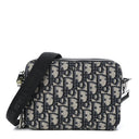 CHRISTIAN DIOR Oblique Pouch Navy Blue
