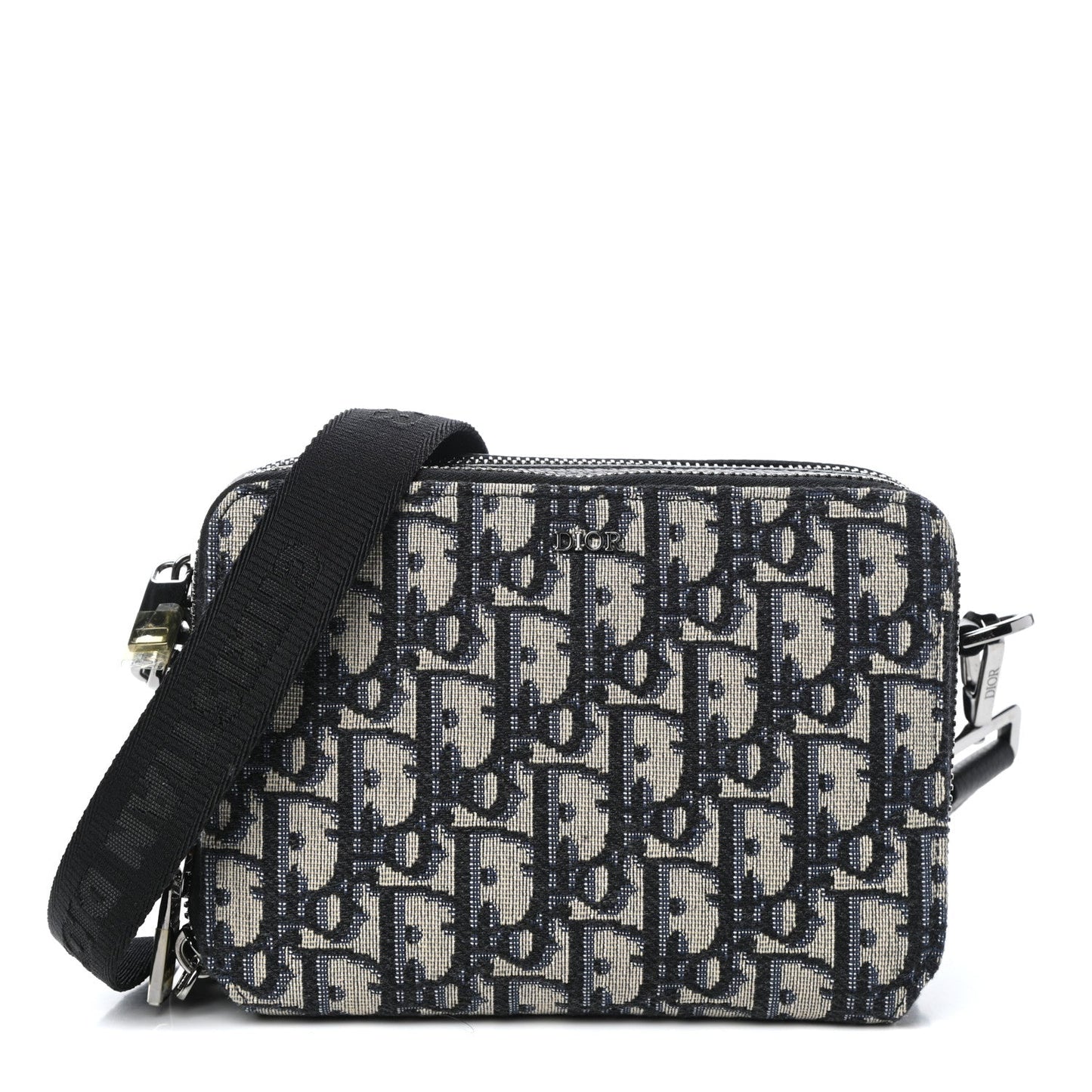 Cuero | Oblique Pouch Navy Blue