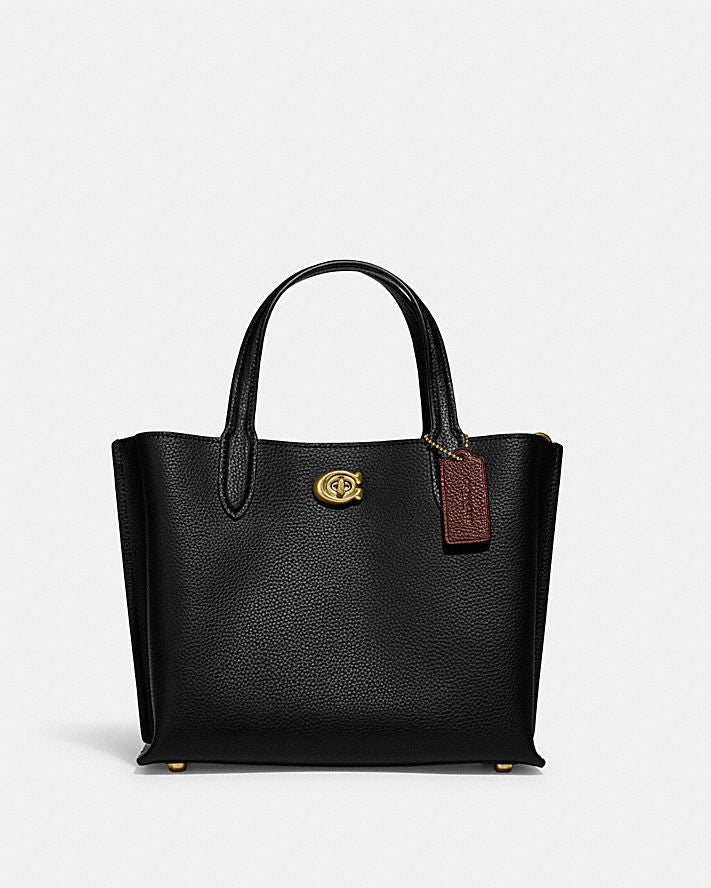 Cuero | Willow Tote 24 In Black