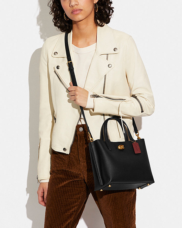 Cuero | Willow Tote 24 In Black