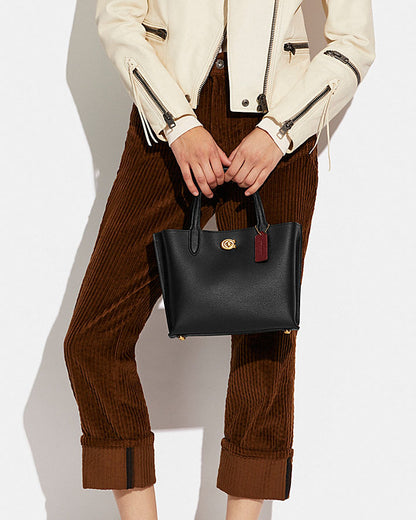 Cuero | Willow Tote 24 In Black