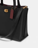 Coach Willow Tote 24 In Black