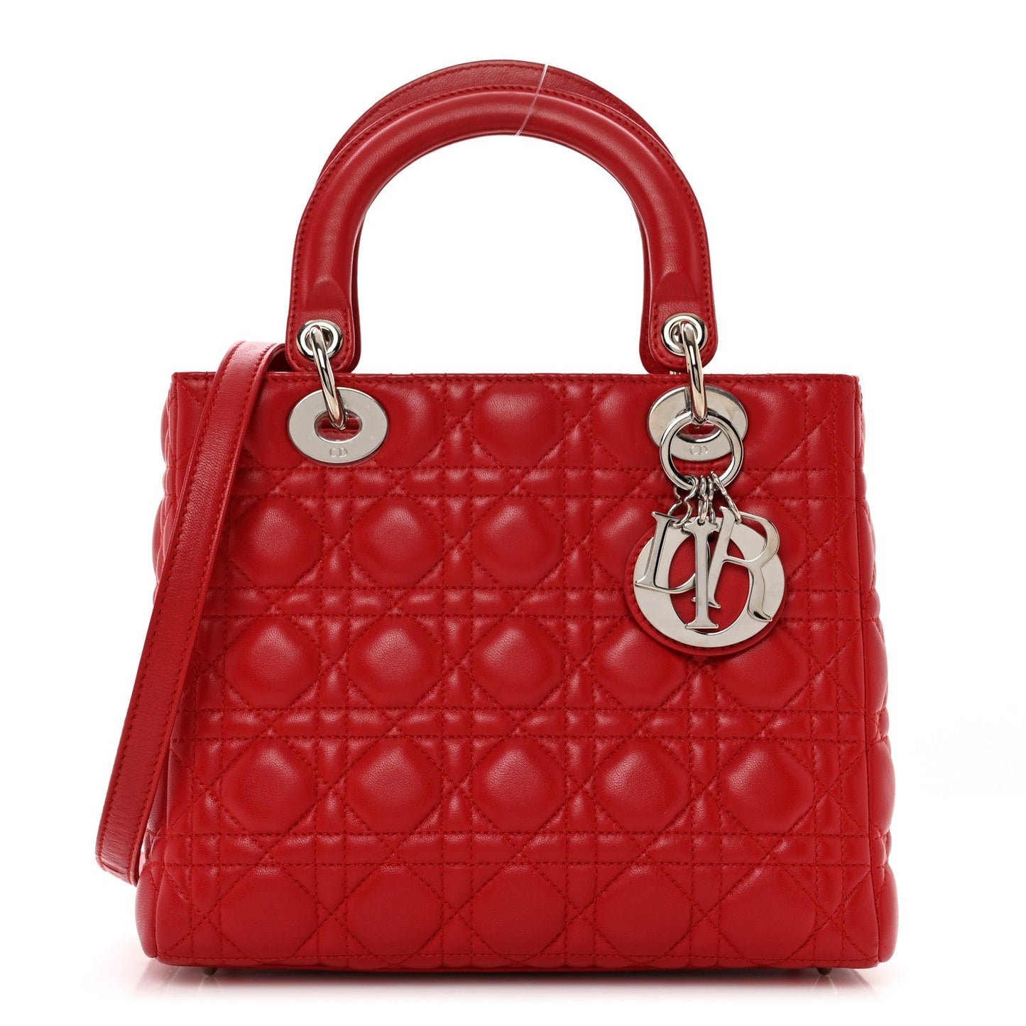 Cuero | Lambskin Mini Lady Red