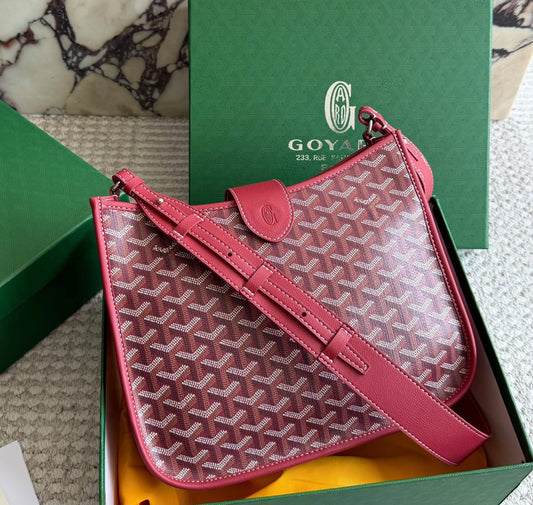 Goyard Hobo Bag – Goyardine Red