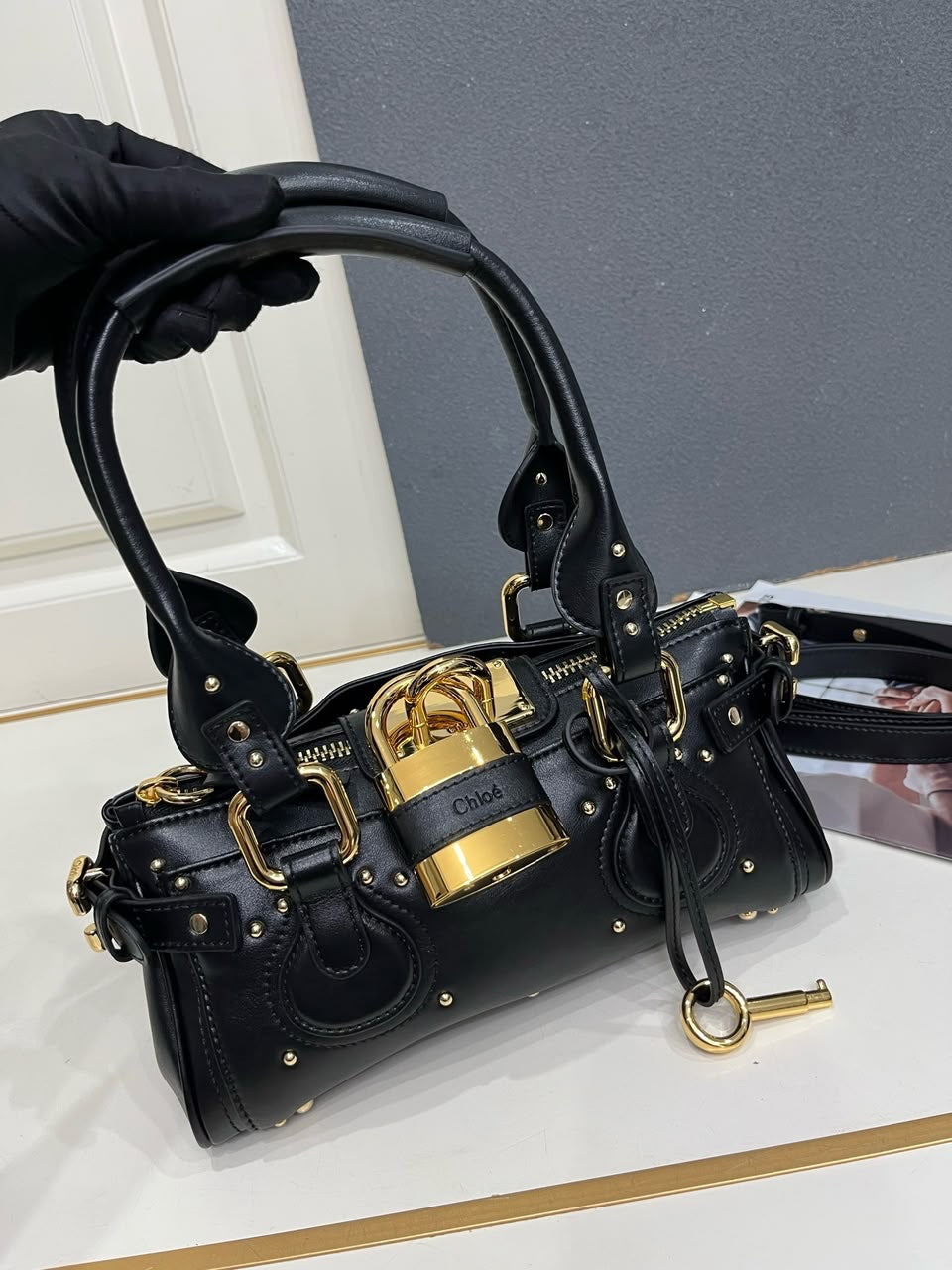 Chloe Paddington Mini Boston Bag