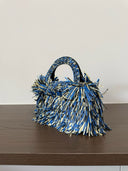 Chanel Mini Kelly Top Handle Bag – Fringe Tweed