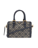 Mini Tory burch Monogram Jacquard Barrel Bag
