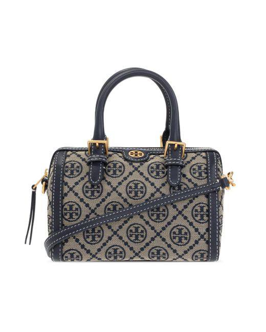 Cuero | Mini Monogram Jacquard Barrel Bag