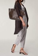 Louis Vuitton Neverfull Damier Azure Medium Canvas Bag