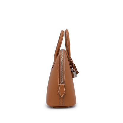 Cuero | Gold Epsom Bolide 1923 25 Palladium Hardware