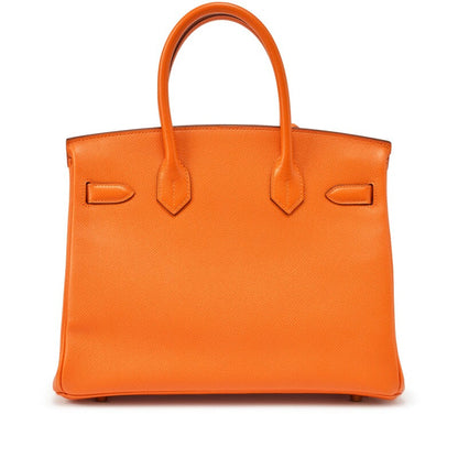 Cuero | Birkin Bag In Orange