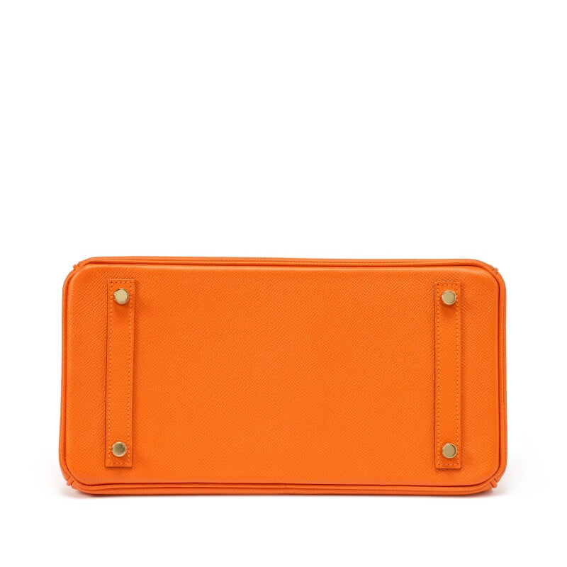 Cuero | Birkin Bag In Orange