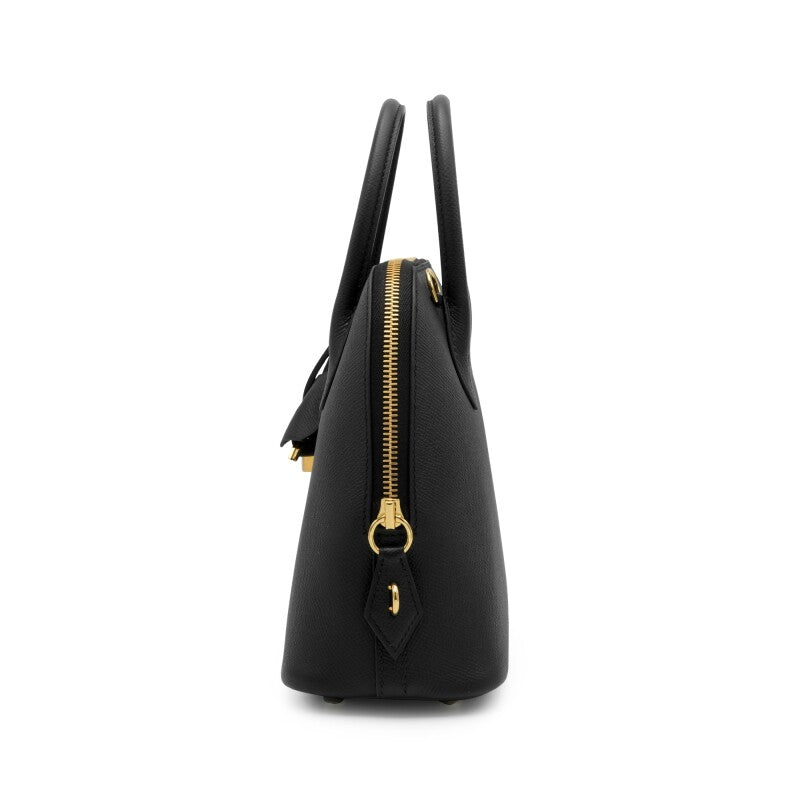 Cuero | Black Epsom Bolide 1923 25 Gold Hardware