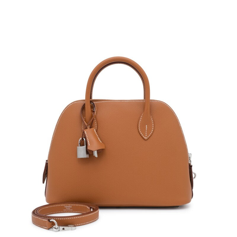 Cuero | Gold Epsom Bolide 1923 25 Palladium Hardware