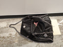Stella McCartney Falabella Studded Shoulder Bag – Black