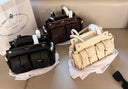 Prada Multi-Pocket Leather Tote Bag